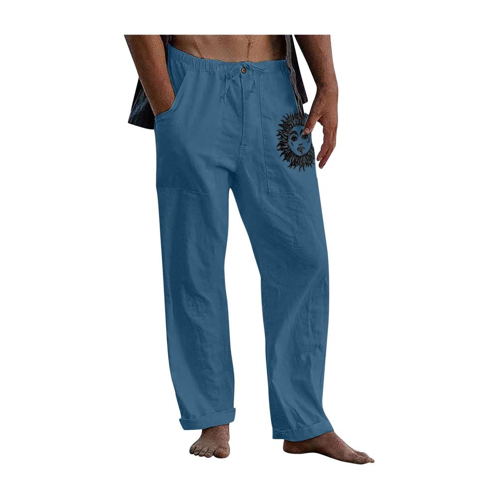 01-blau Jogginghose