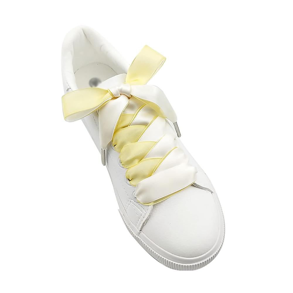 White With Yellow Yarn