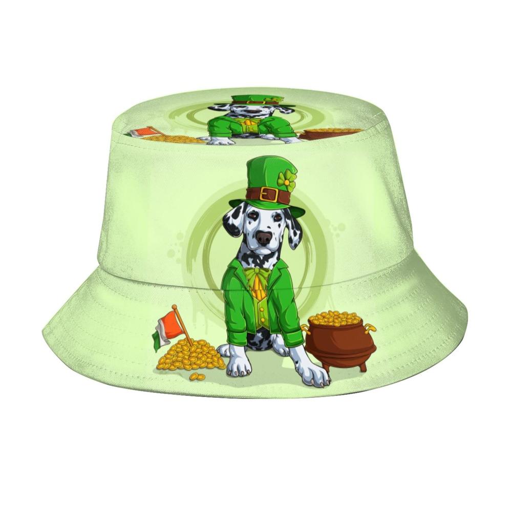 St. Patrick's Dalmatiner Hund im Koboldhut u