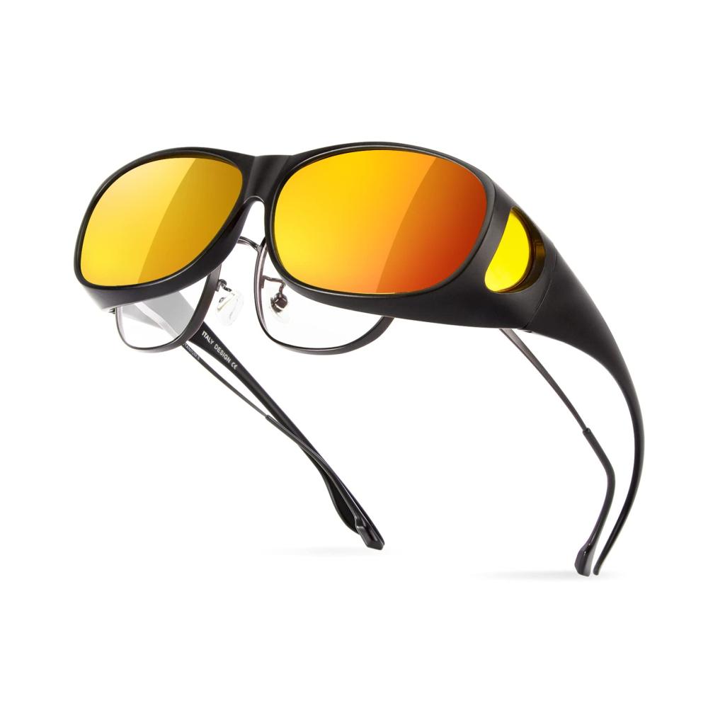Feuerrot Linse-oval Style-m