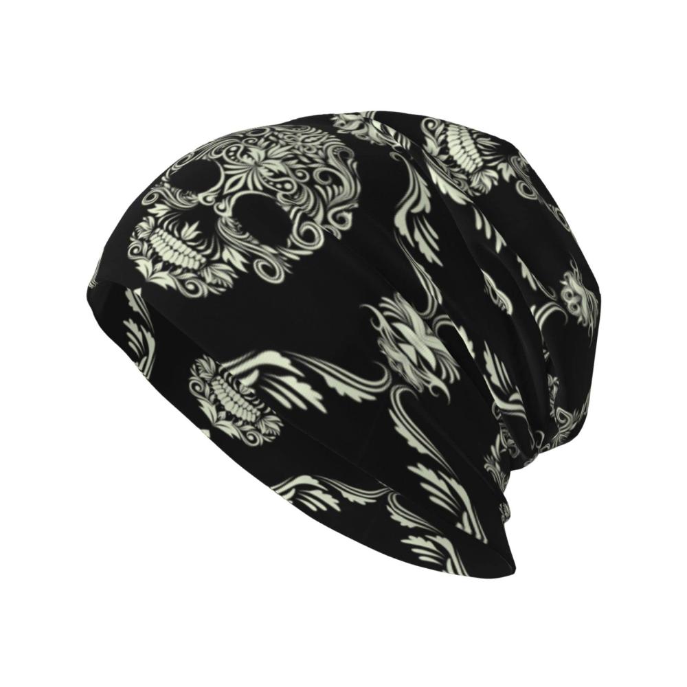 Flowers Skull Ornamental Pattern
