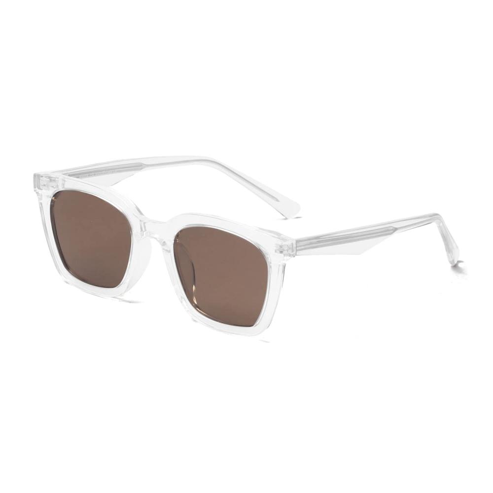 Clear With Brown