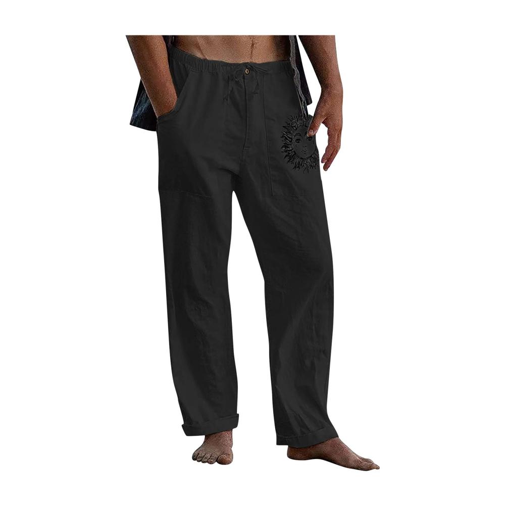 01-schwarz Jogginghose