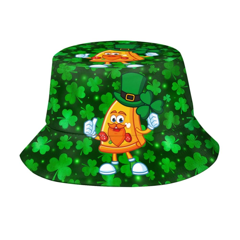 St. Patrick's Day Pizzascheibe mit grünem Hut 2