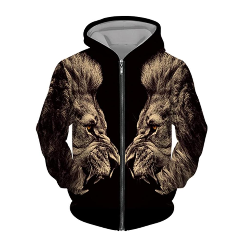 Kapuzenpullover mit Reißverschluss.