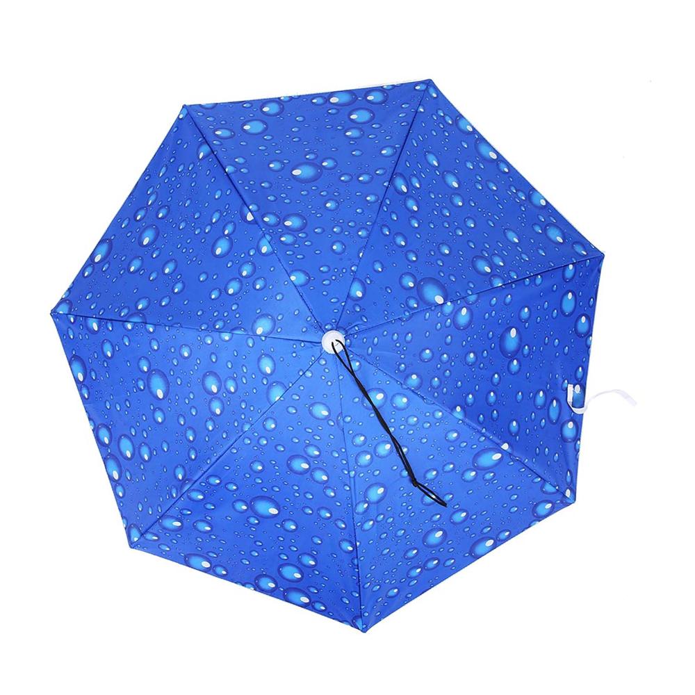 Regentropfen Blau