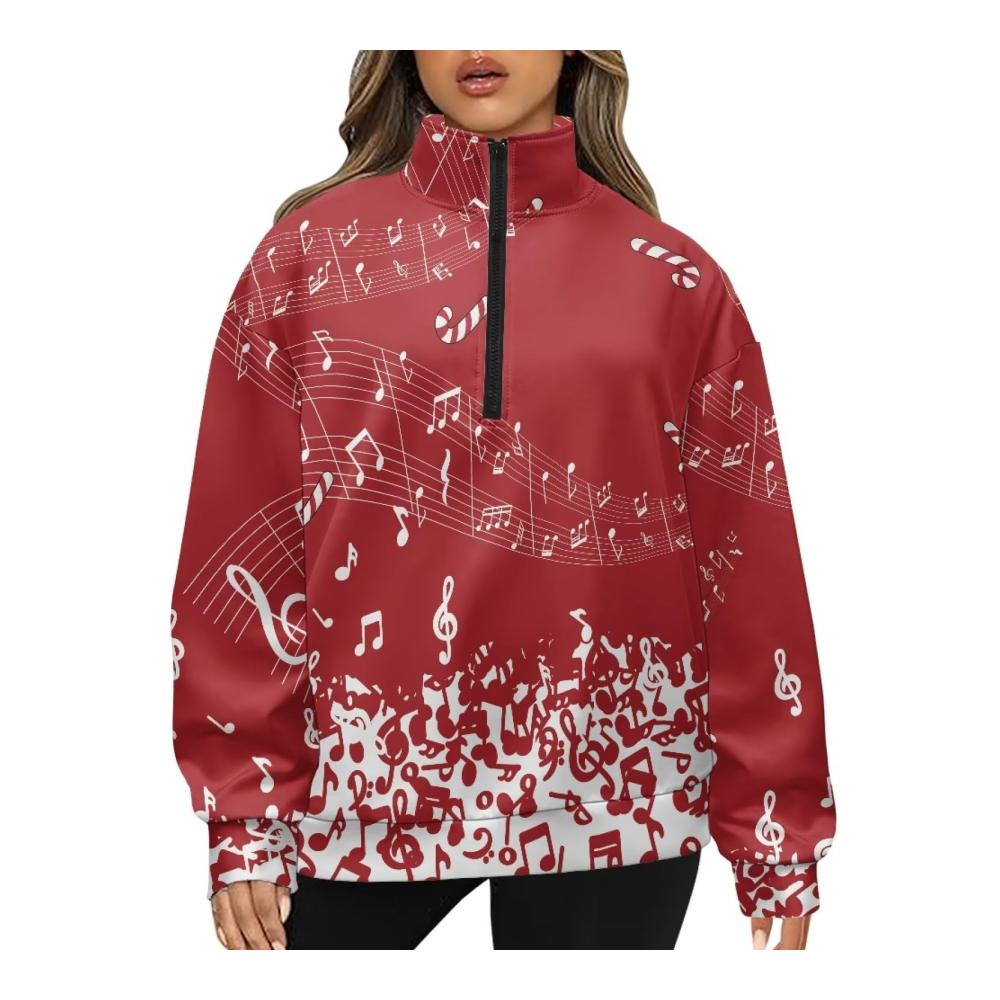 Musiknoten Rot Weiß