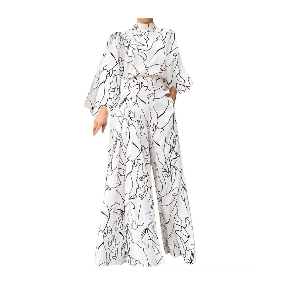 01-weiß Overall Damen Elegant
