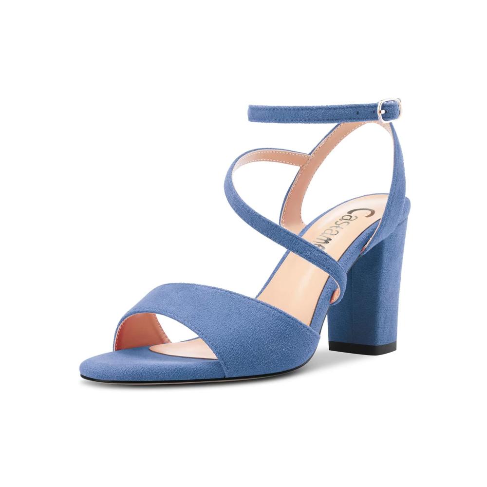 Blau Wildleder