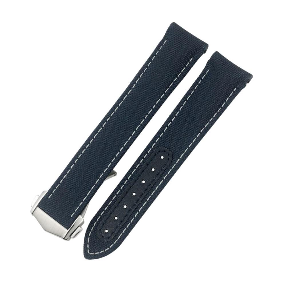 blau / weiß
