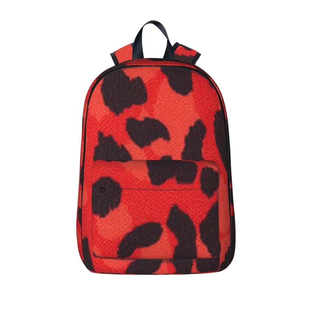 Rotes Leopardenmuster
