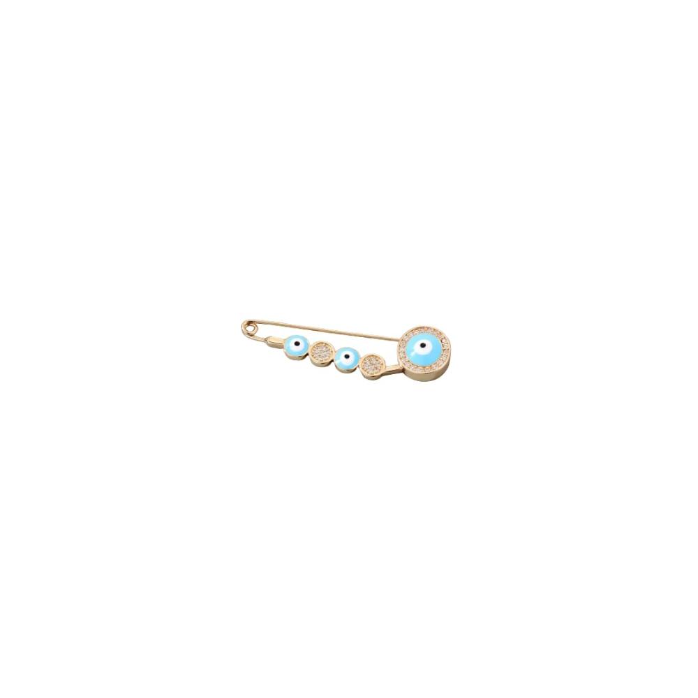 Blue round eye