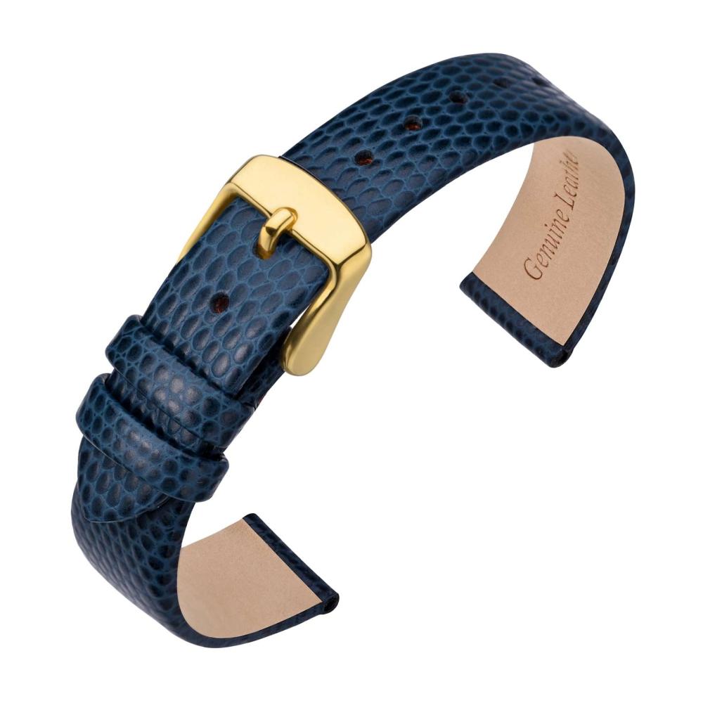 Blau/Gold Schnalle