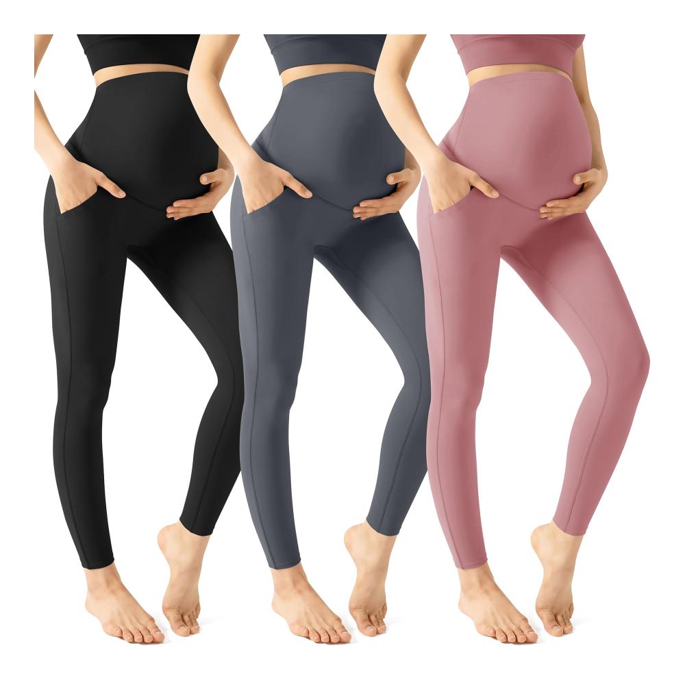 3er-pack, Schwarz/Grau/Rosy Brown