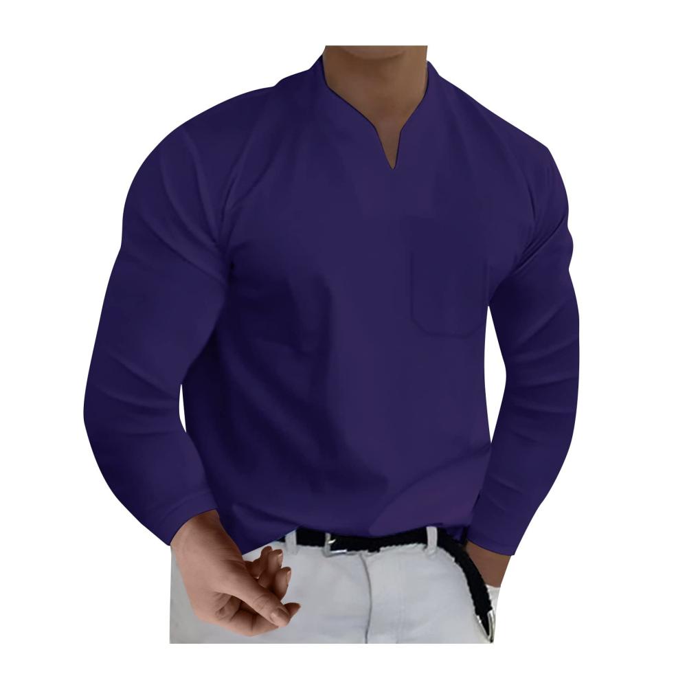 02-dunkelviolett T-shirts für Herren