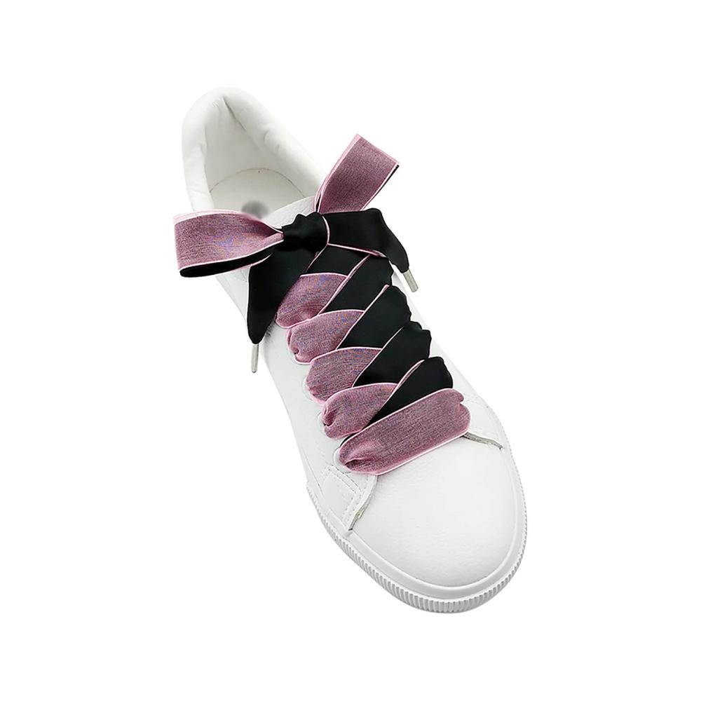 Black With Pink Gauze