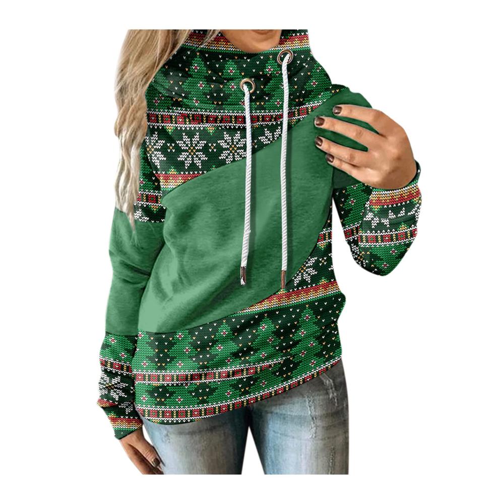 Weihnachtspullover Damen Grinch Grün