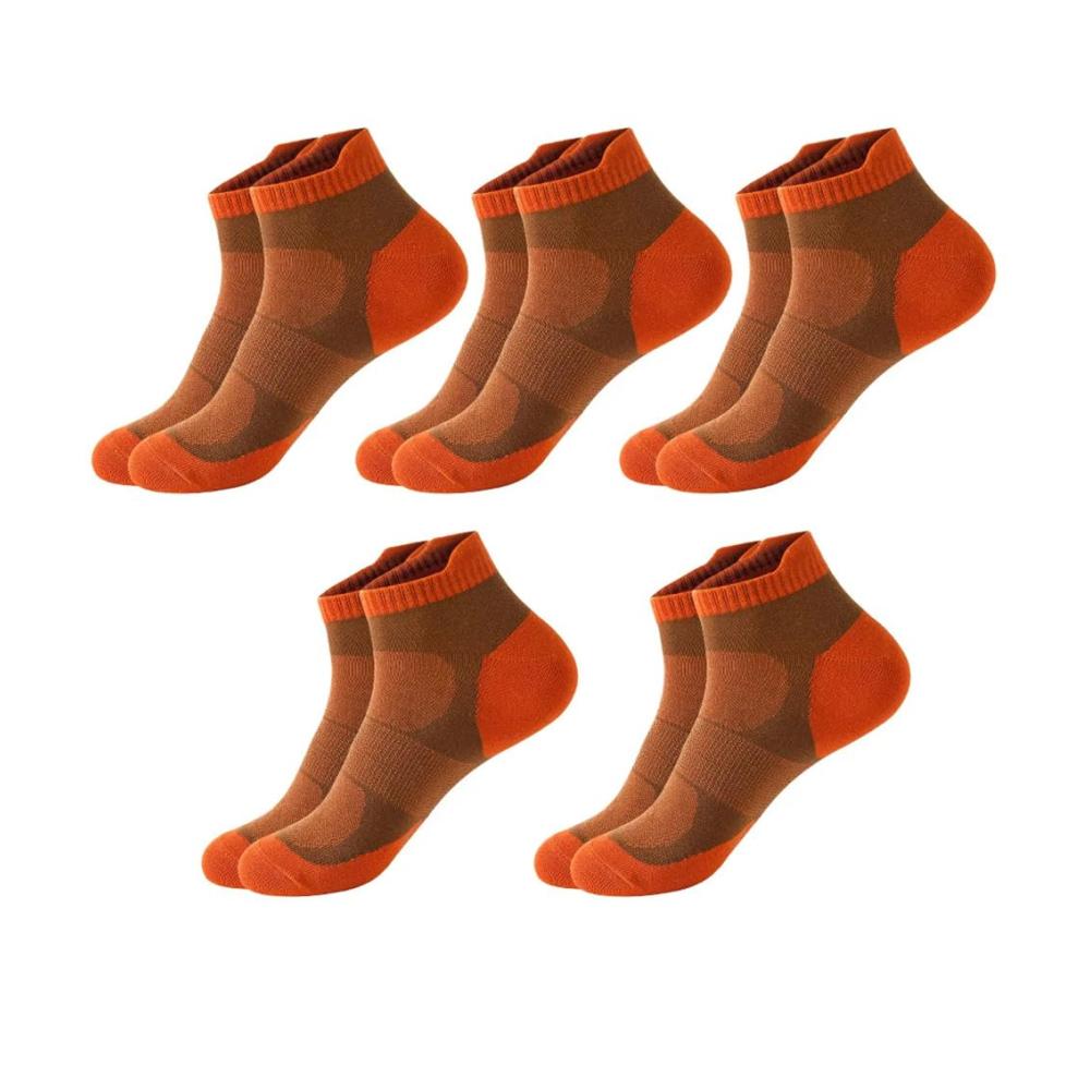 5 Paar Braun