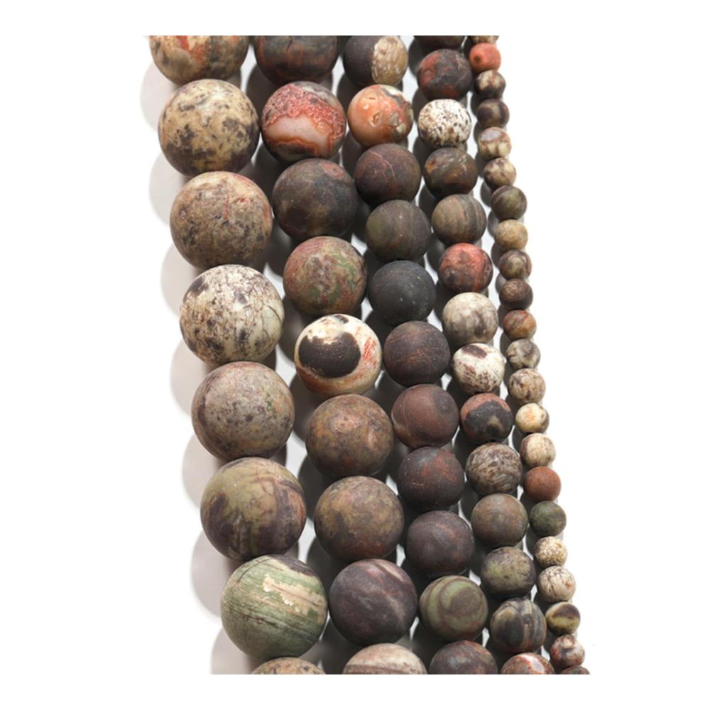 Matte Flower Agates