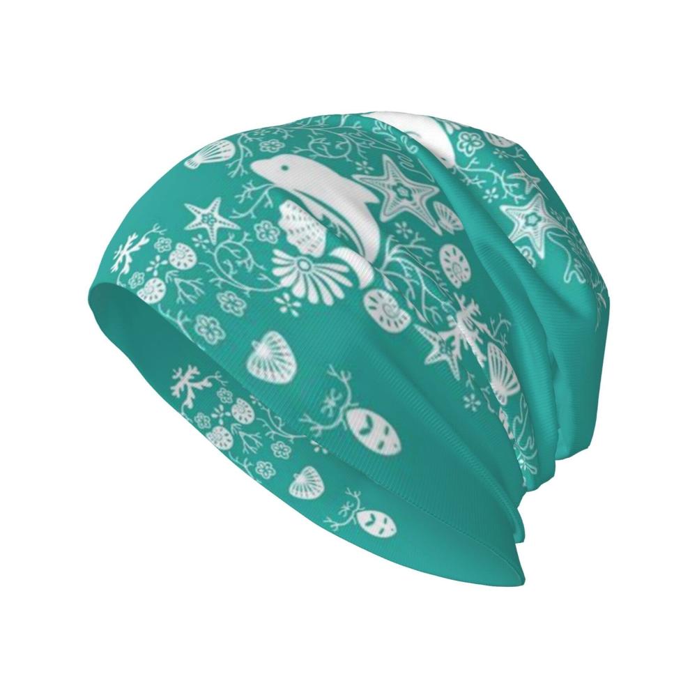 Dolphins Flowers Sea Starfish Coral Seashell