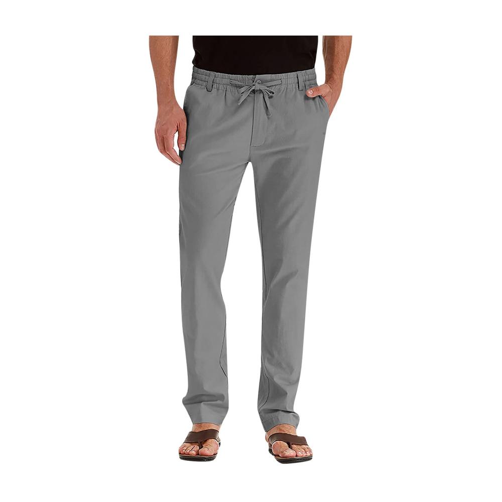 01-grau Hosen Herren