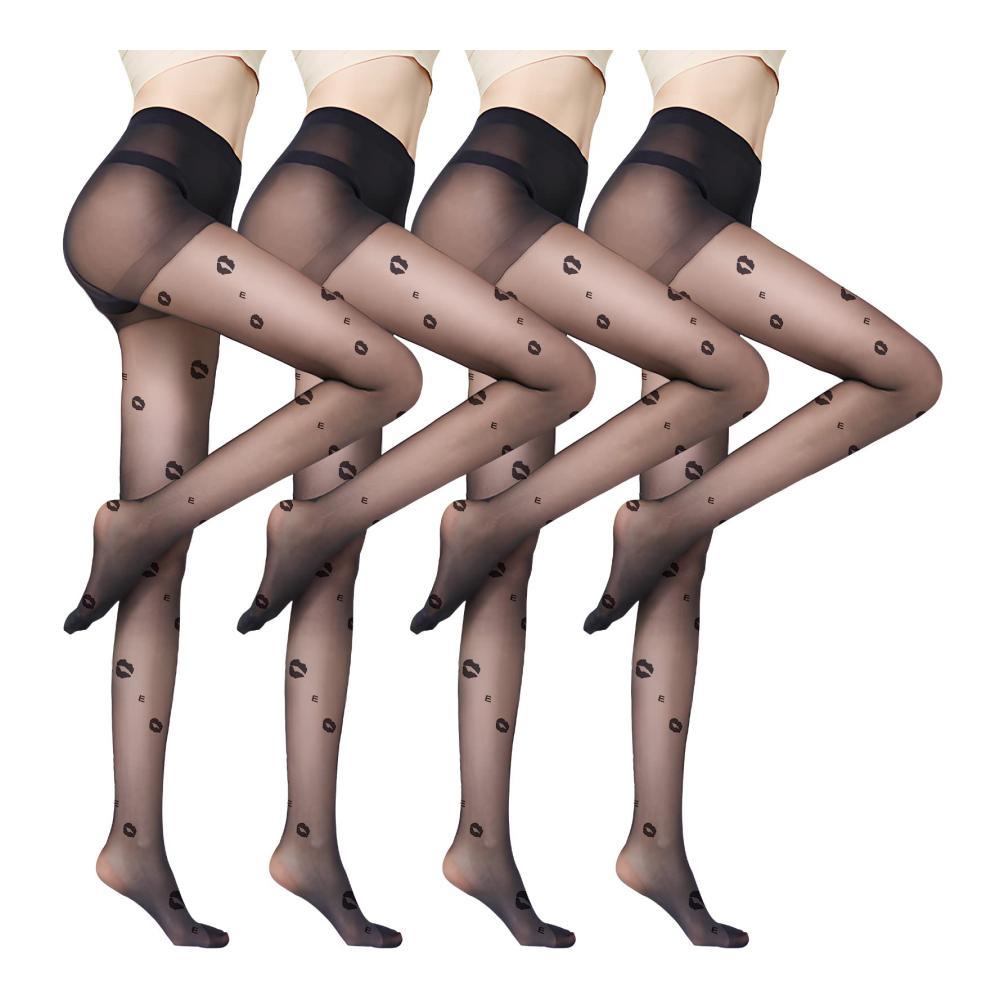 4PCS Schwarze Lippen
