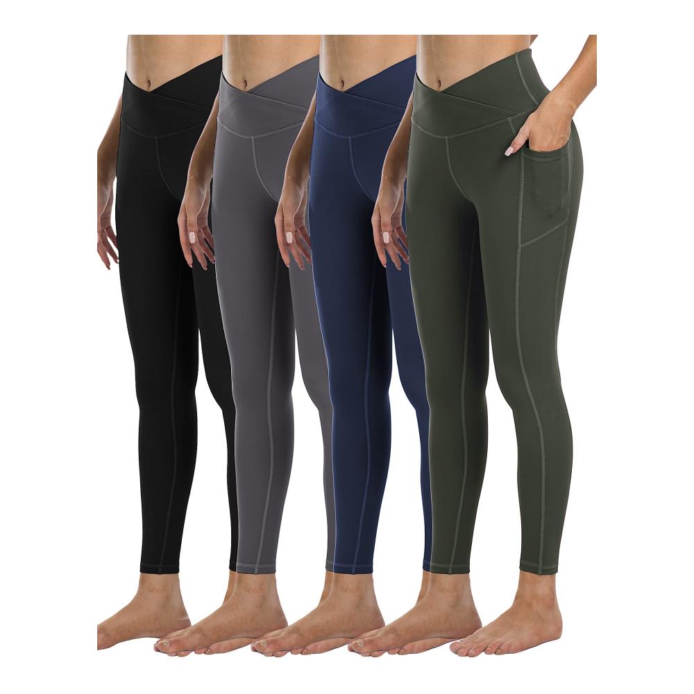 4 Packungen - V#-schwarz/Grau/Marineblau/Armeegrün