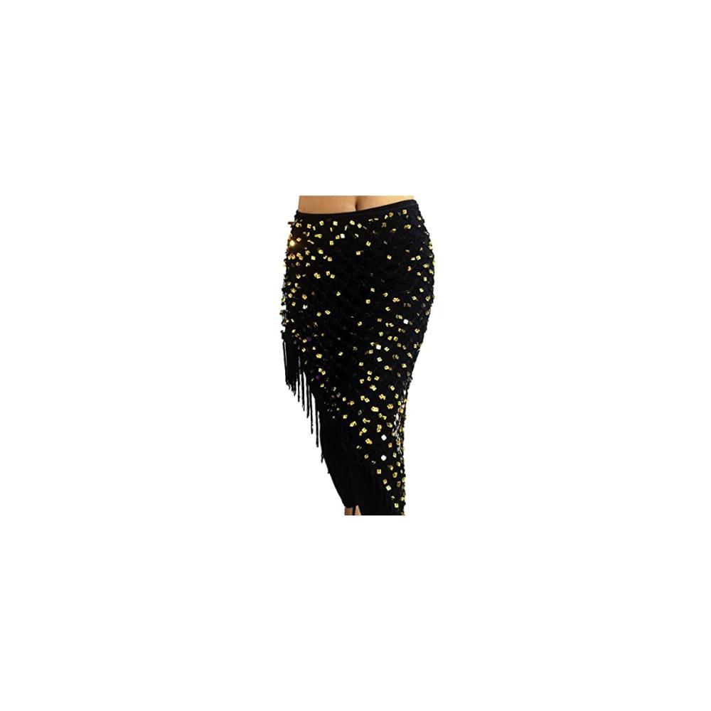 Black Gold Sequins