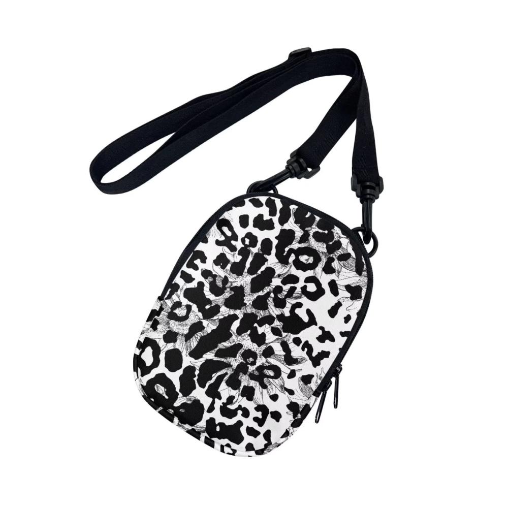 Schwarzes Leopardenmuster