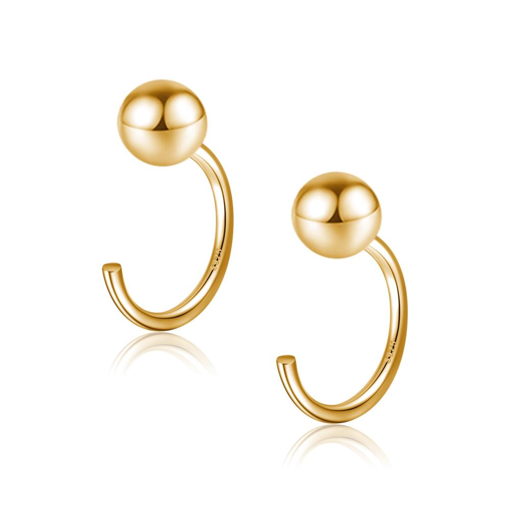 1 Pairs Ball/Gold