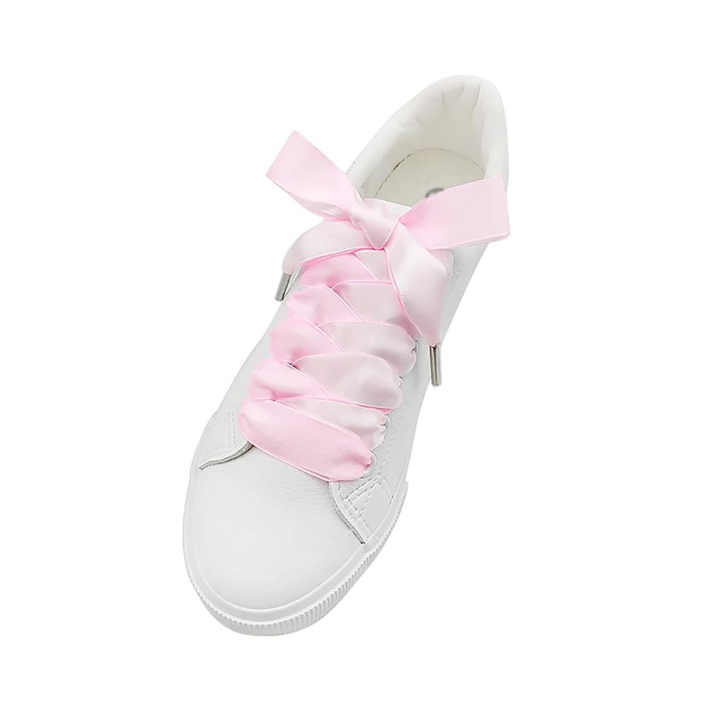 White With Pink Gauze