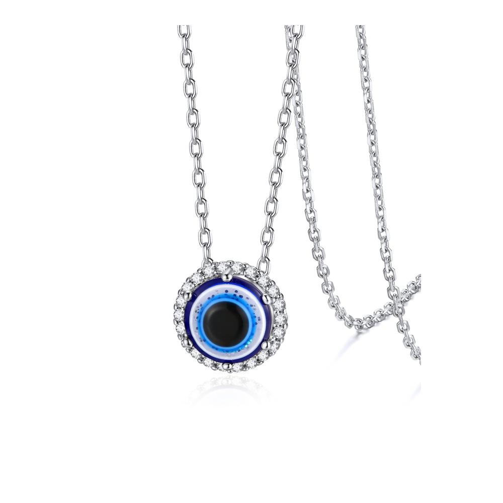 02. Zirkon Auge Silber