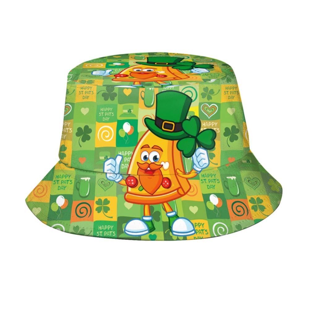St. Patrick's Day Pizzascheibe mit grünem Hut 1