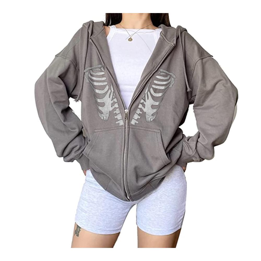 Grau Hooded
