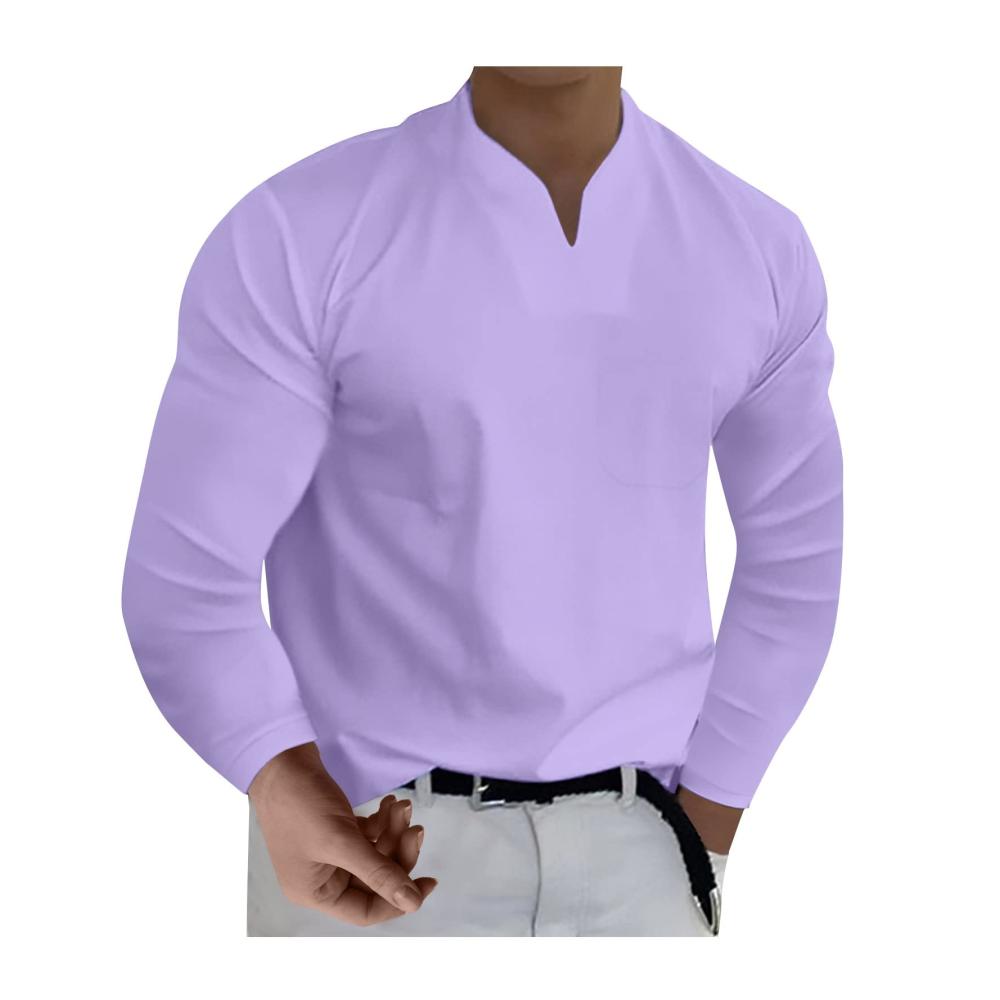 03-helles Lila T-shirts für Herren
