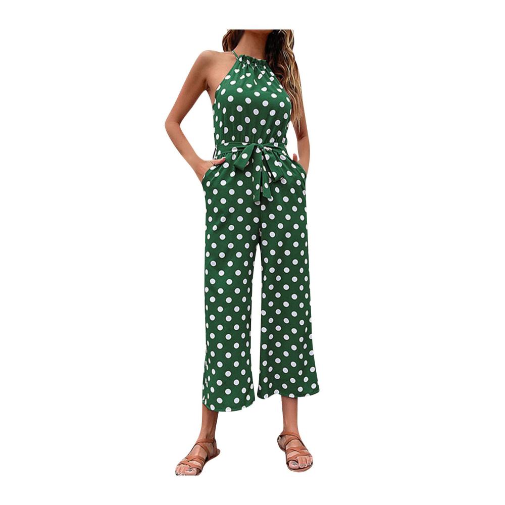 03-grün Overall Damen Elegant
