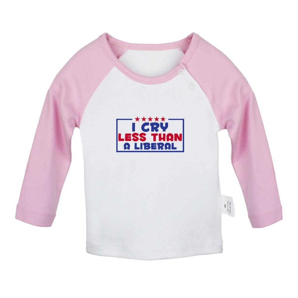 Langes Rosafarbenes Raglan T-shirt