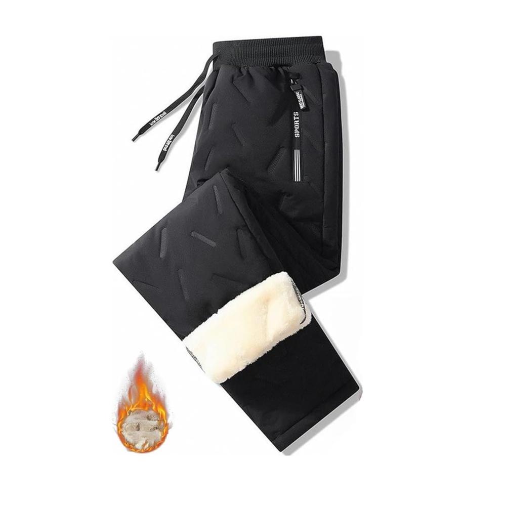 Black Straight Pants