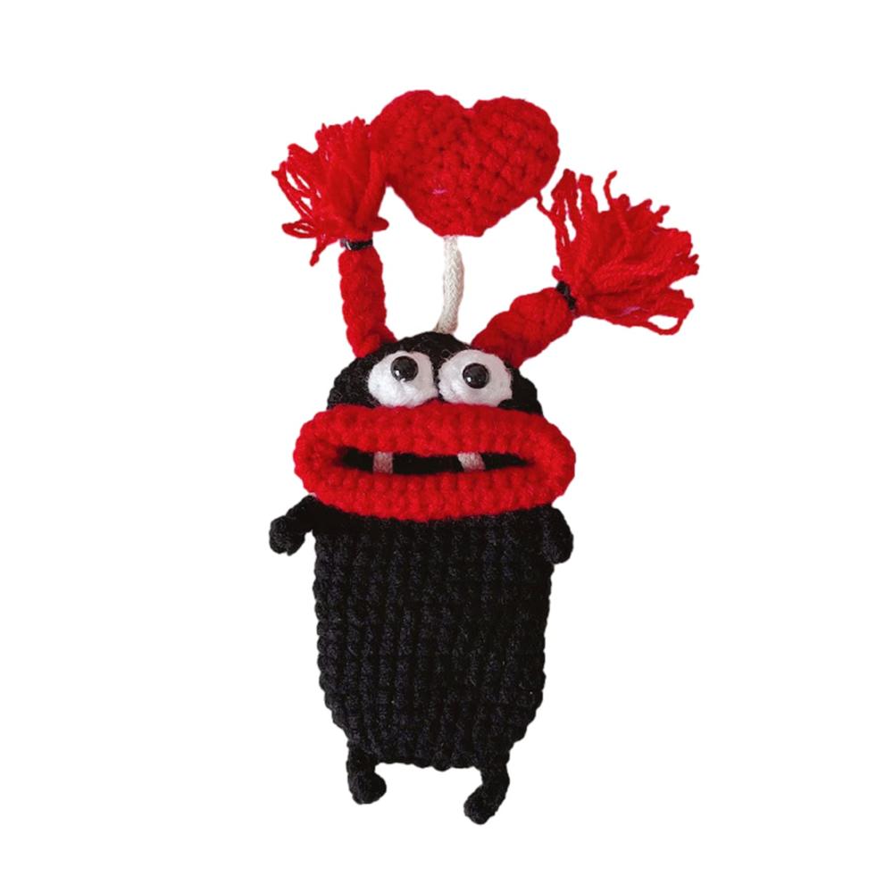Black Big Mouth Red