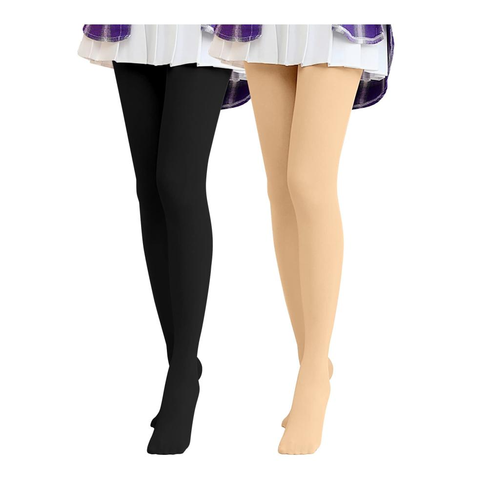 2PCS-Hautton Schwarz