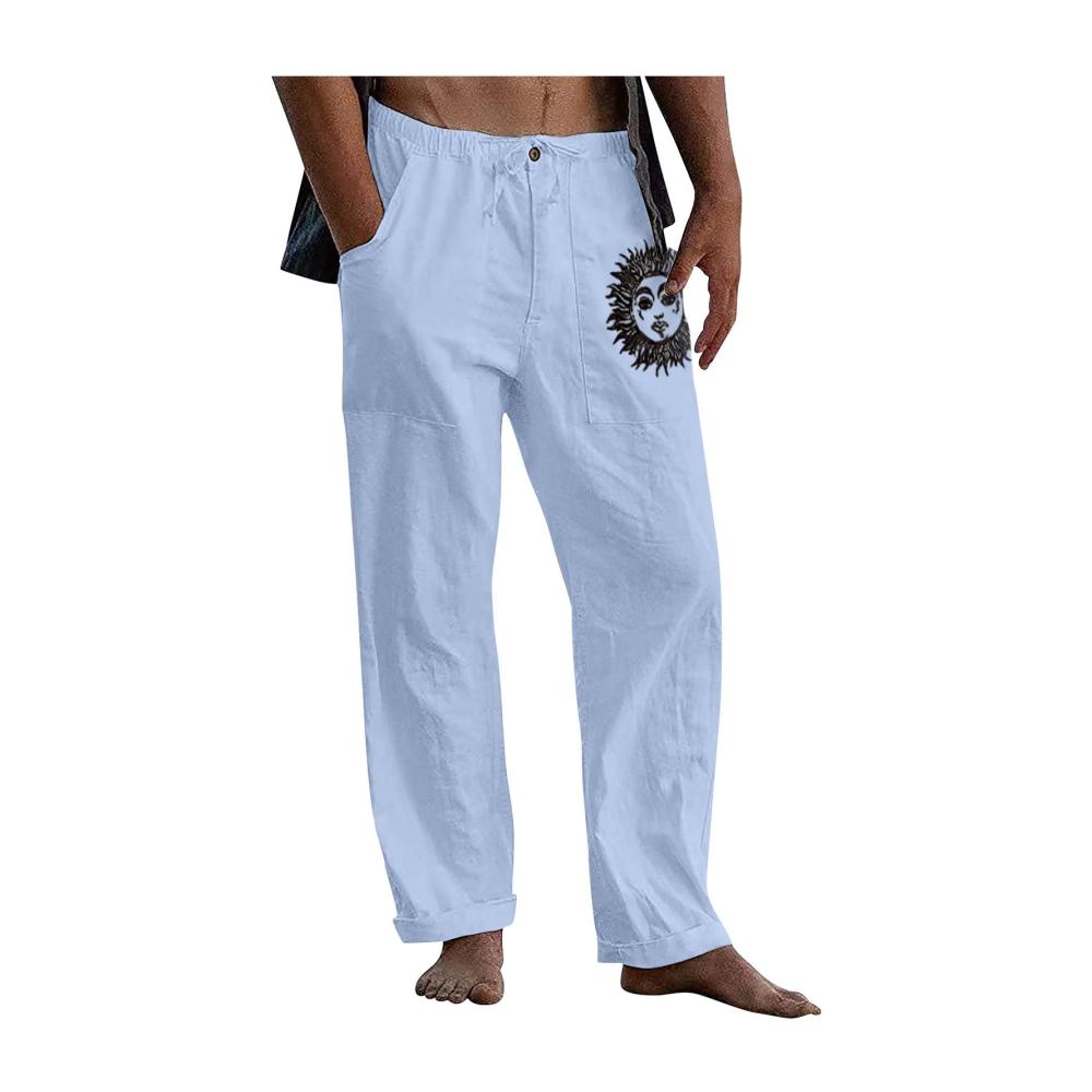 01-hellblau Jogginghose
