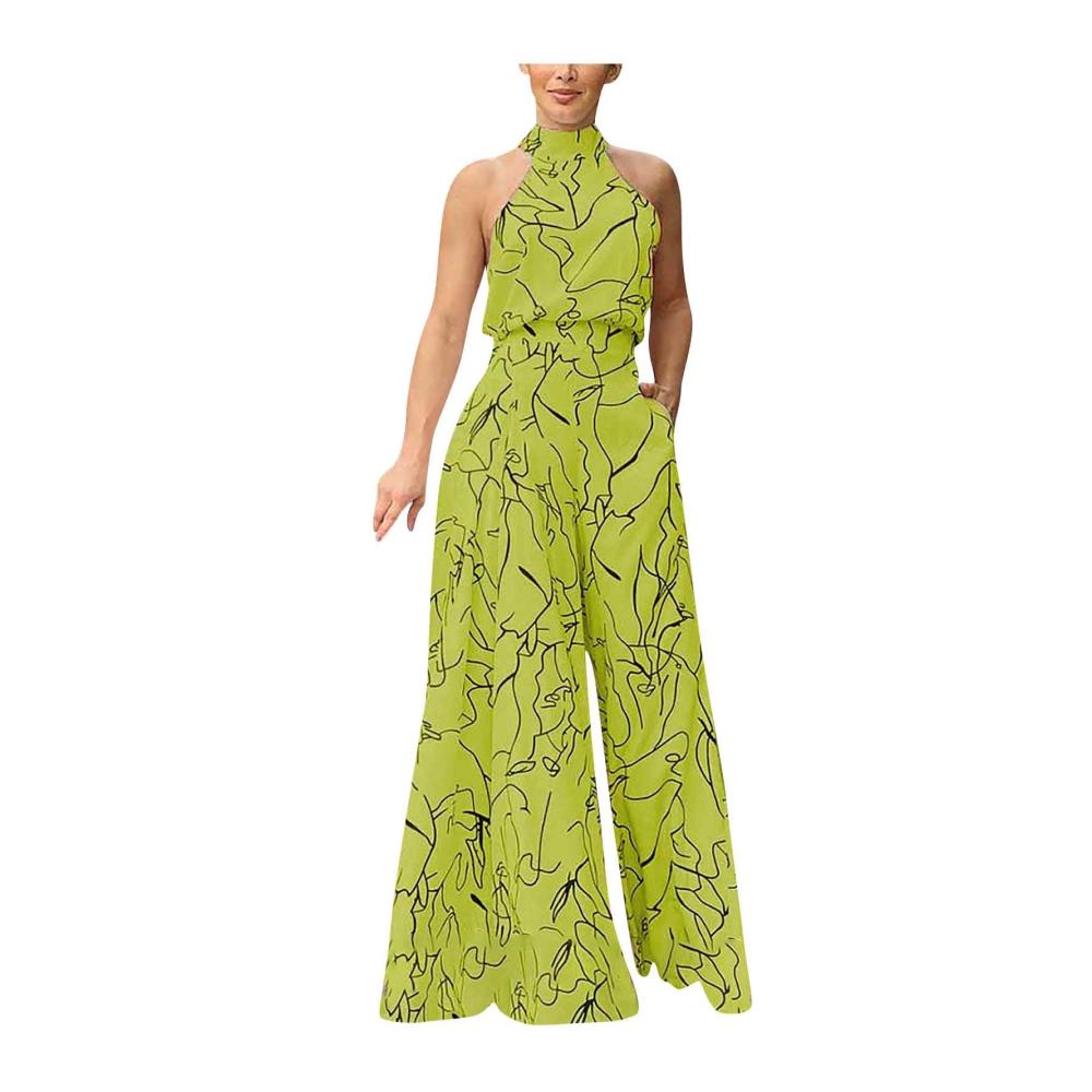 02-gelb Overall Damen Elegant