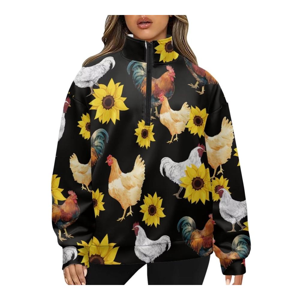 Huhn Sonnenblume