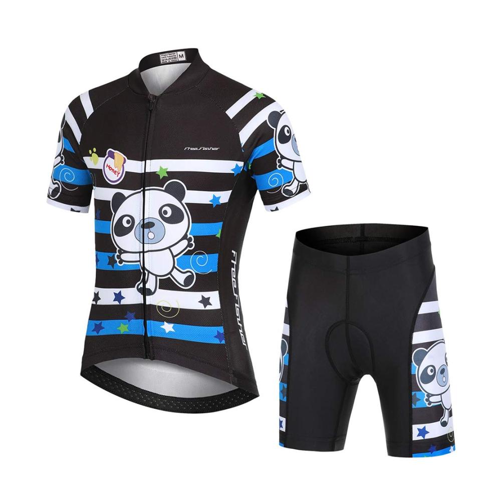 Schwarzer Panda-Druck