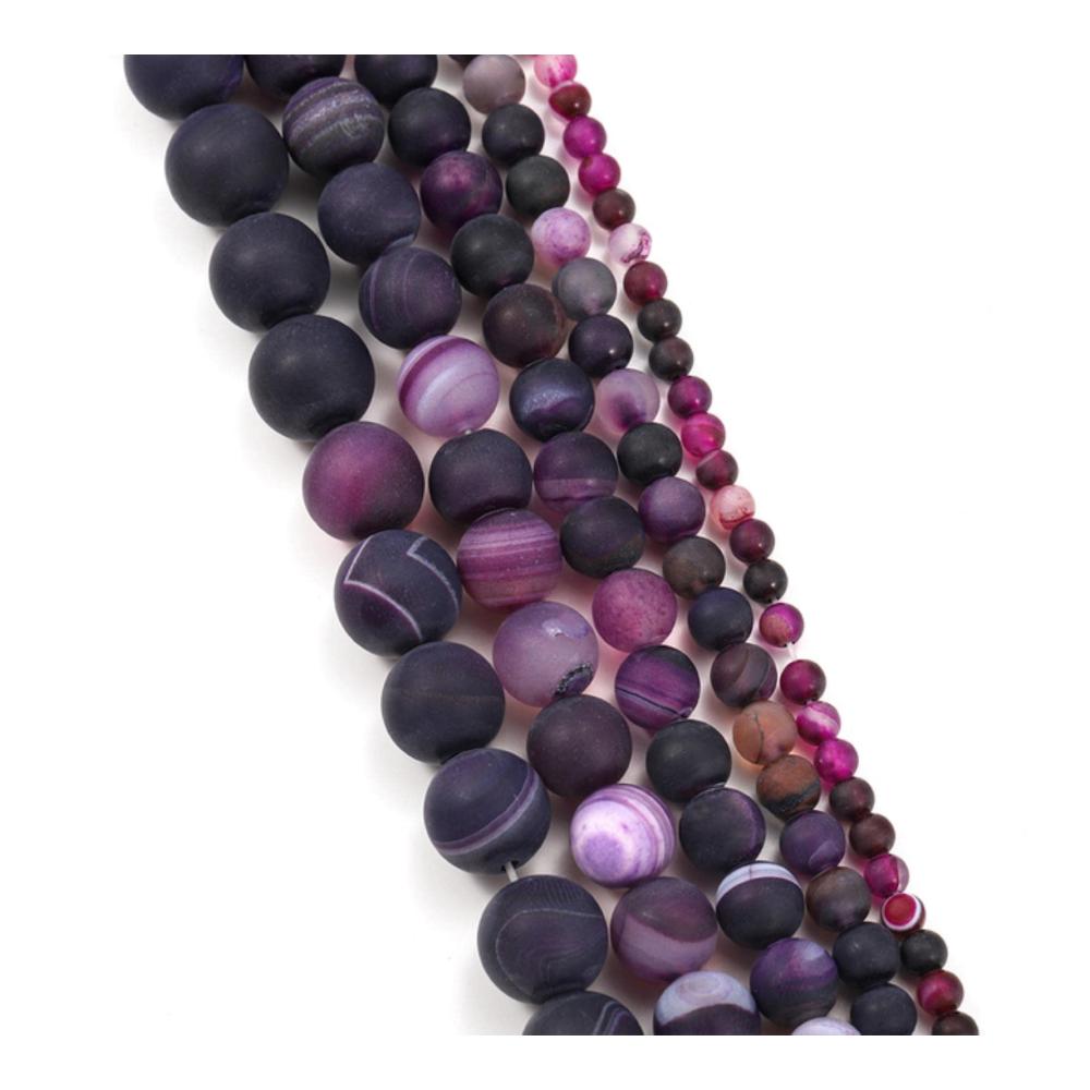 Matte Purple Stripe