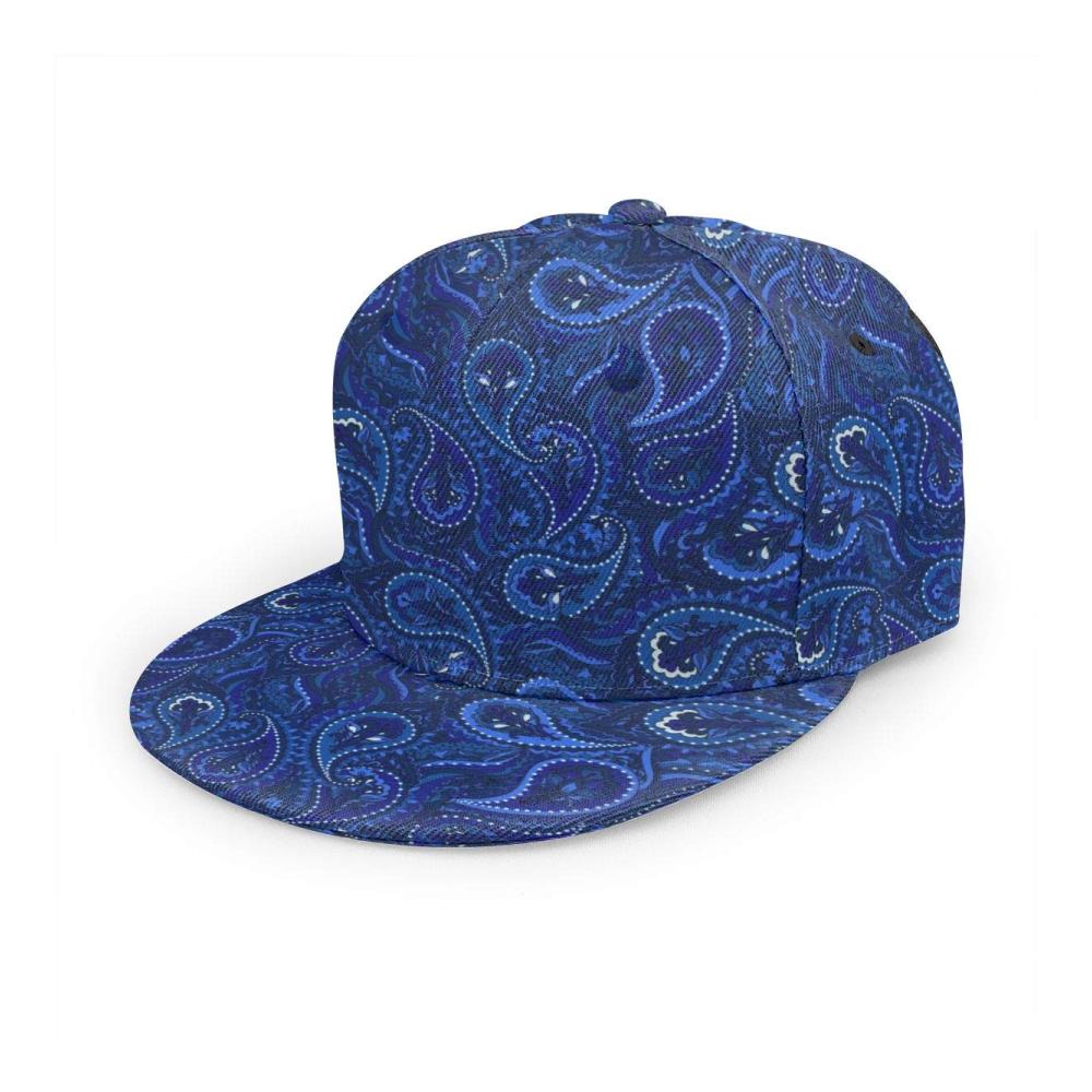 Paisley-Muster, Blau